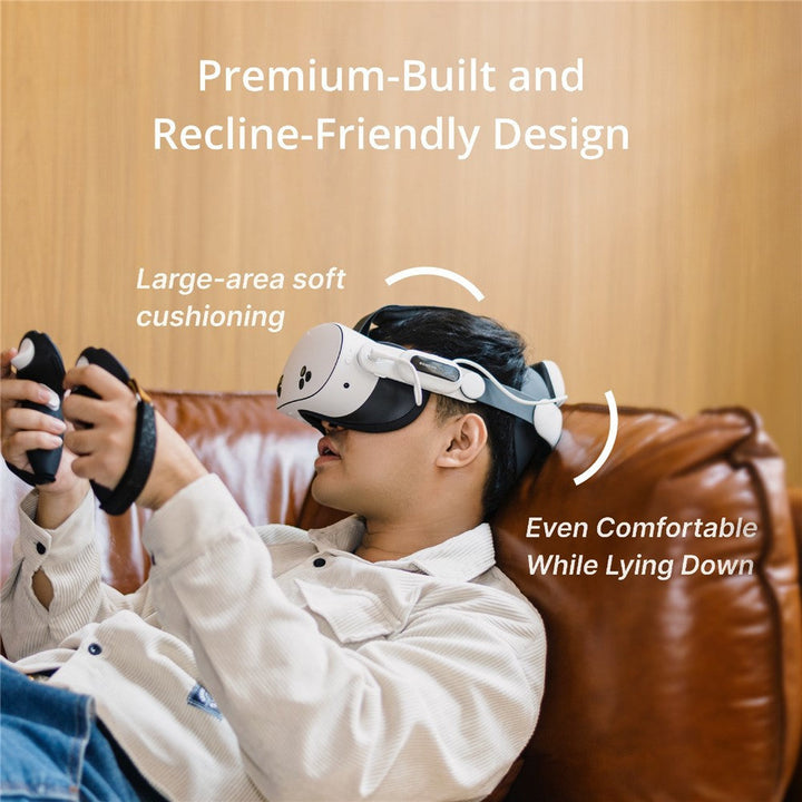 BOBOVR E3 Pro For Meta Quest 3 / 3S Head Strap with 10000mAh Battery VR Headset Headband Metanexus XR