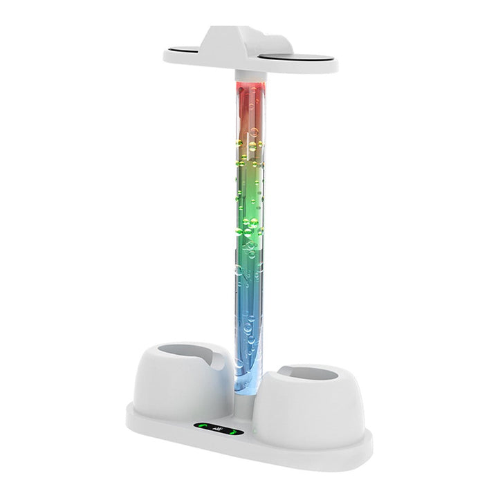 HBV-463 For Meta Oculus Quest 3 RGB VR Headset Charging Station Display Stand Base Controller Storage Holder Metanexus XR