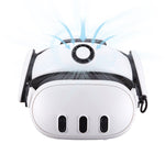 BOBOVR S3 Pro For Meta Quest 3S / 3 Battery Head Strap with 10000mAh Replaceable Battery Pack Metanexus XR