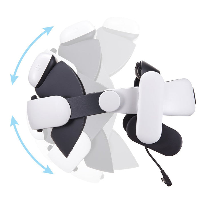 BOBOVR S3 Pro For Meta Quest 3S / 3 Battery Head Strap with 10000mAh Replaceable Battery Pack Metanexus XR