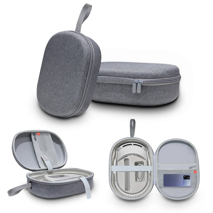 JYS JYS-APP001 Storage Bag for Apple Vision Pro VR Accessories Carrying Case, Grey Linen Cover Metanexus XR
