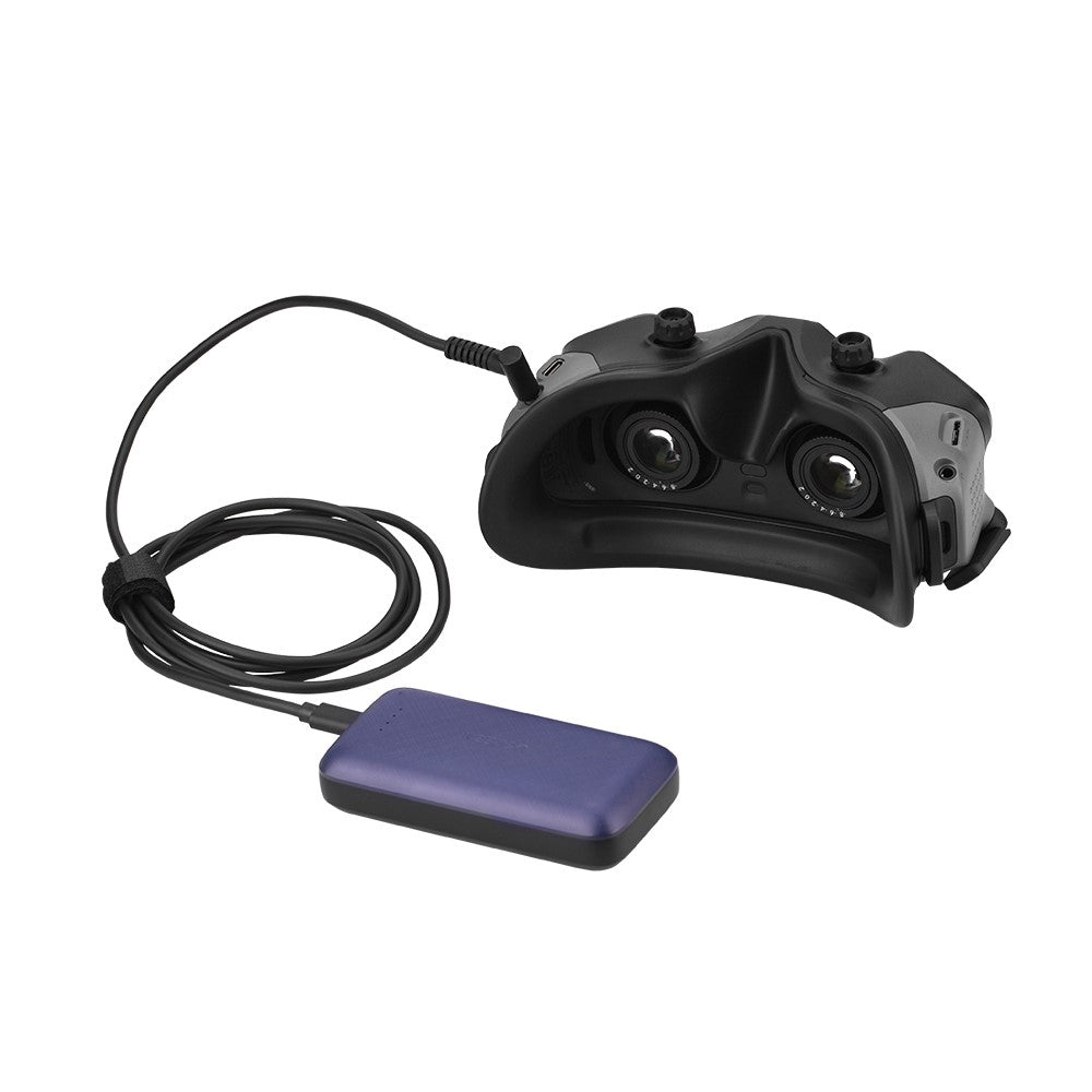 BRDRC DJI-9428 Power Supply Cable for DJI Goggles 2, Type-C Cable Goggles Glasses Power Cord Metanexus XR