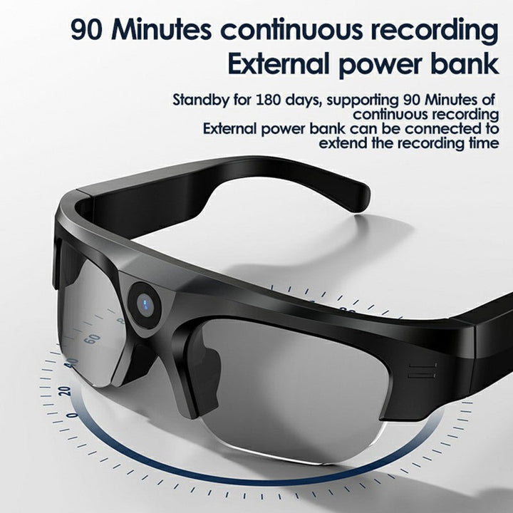 XV17 2K Camera WiFi Bluetooth-compatible Smart Glasses Video Recorder without Memory Card (CE Certified) Metanexus XR