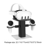 Storage Rack for Meta Quest 3S / Quest 3 / Quest 2 VR Headset Charging Stand Controller Desktop Organizer Metanexus XR