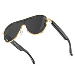A17 Stainless Steel Large Frame Smart Glasses AI Translation Bluetooth-compatible Audio Sunglasses Metanexus XR
