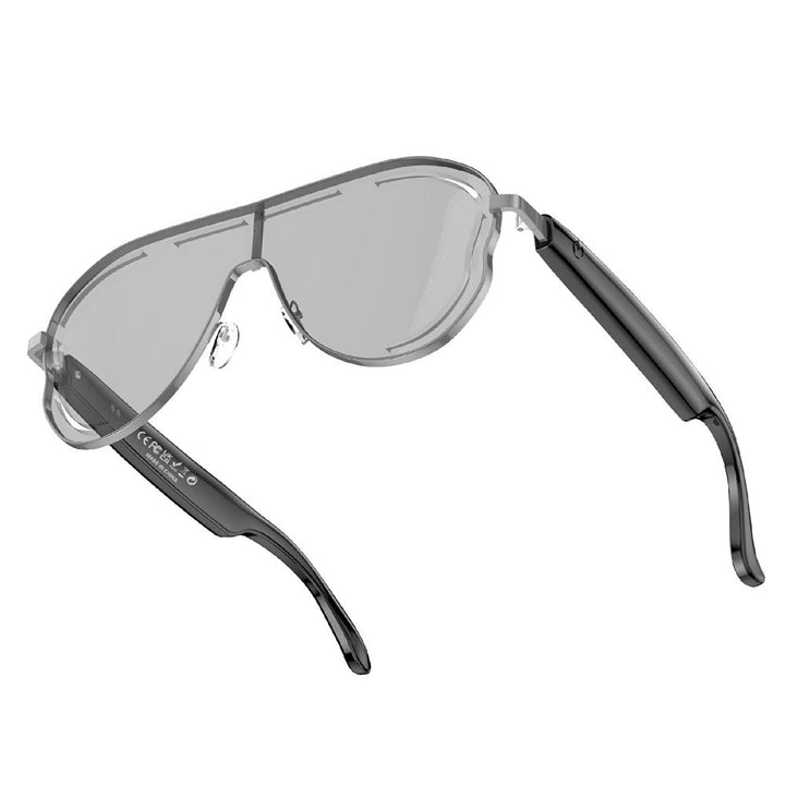 A17 Stainless Steel Large Frame Smart Glasses AI Translation Bluetooth-compatible Audio Sunglasses Metanexus XR