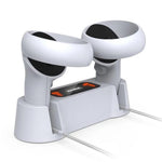 DOBE TY-18170 Charging Dock Station Dual Controller Charger Holder Base for Oculus Quest 2 VR Accessories Metanexus XR