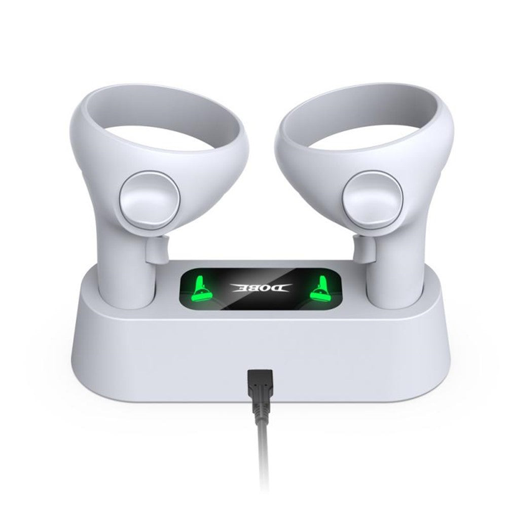 DOBE TY-18170 Charging Dock Station Dual Controller Charger Holder Base for Oculus Quest 2 VR Accessories Metanexus XR