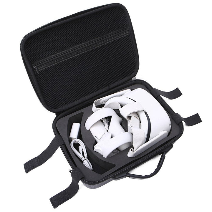 BKANO Hard Carrying Box Handbag Compatible for Oculus Quest 2 VR Accessories Travel and Home Organization Case Shoulder Bag Metanexus XR