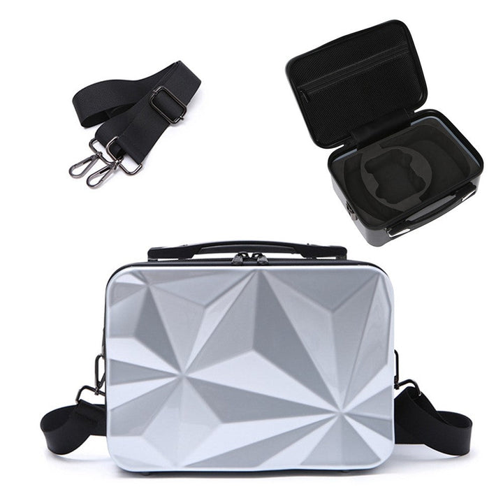BKANO VR Glasses Carry Case for Oculus Quest 2 Brushed Shockproof Bag Portable Accessories Organization Box Metanexus XR