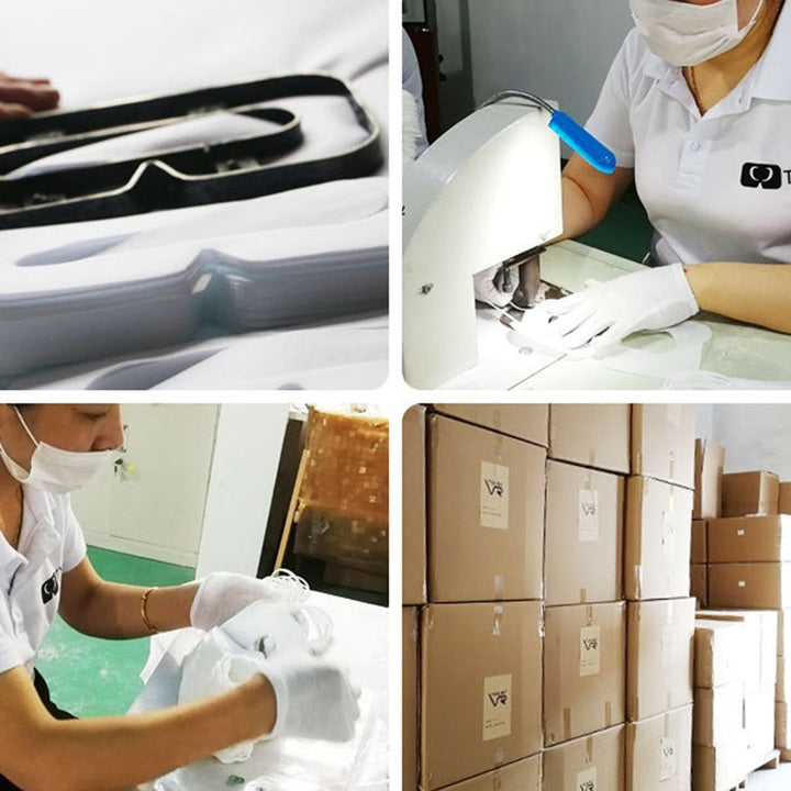 100Pcs Disposable VR Mask Patch 3D VR Headset Sanitary Face Mask Cover Universal Non-Woven Sanitary Eye Cover Mask Metanexus XR