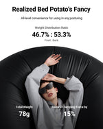 TV Glasses – 201" Sony Micro-OLED Screen with Quad-Speaker Audio, 120 Hz – tv glasses – photo 4 of 19