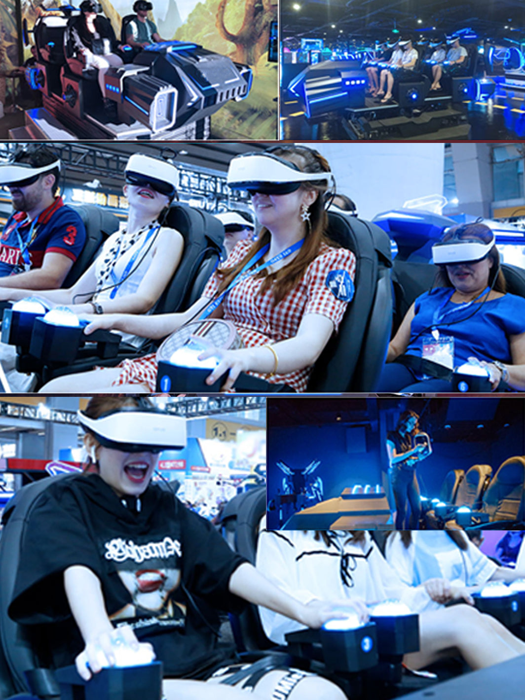 9D VR Cinema – Six-Seat Spaceship Cabin with 360° View – 9d vr cinema – photo 6 of 6