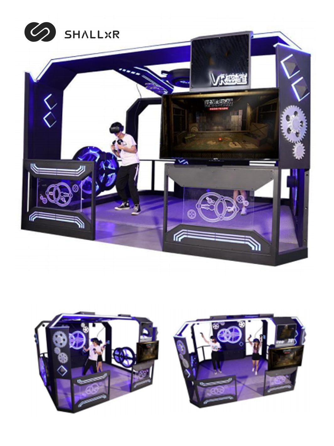 VR Escape Room – Semi-Closed Cage Arena with Spatial Tracking – vr escape room – photo 6 of 6