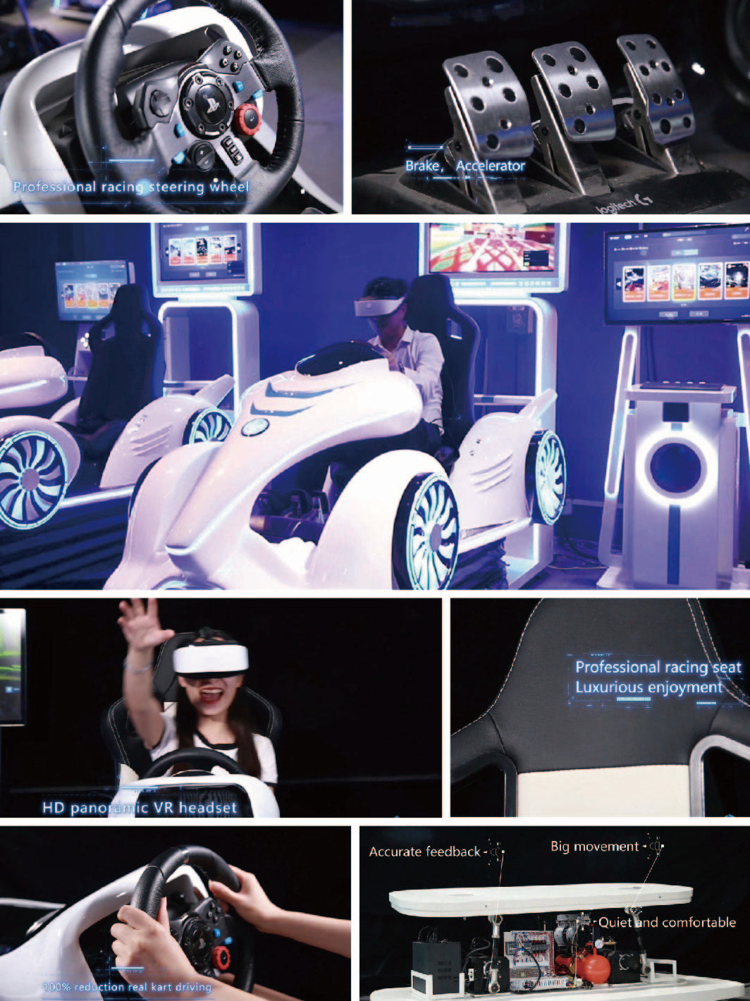 VR Kart Racing Simulator – Multiplayer Kart Cabinet with Exclusive Content – vr kart racing – photo 6 of 6