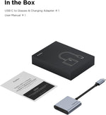 USB-C Charging Adapter for AR Glasses – 4K60 Video with 100 W Pass-Through – usb c charging adapter – photo 5 of 5