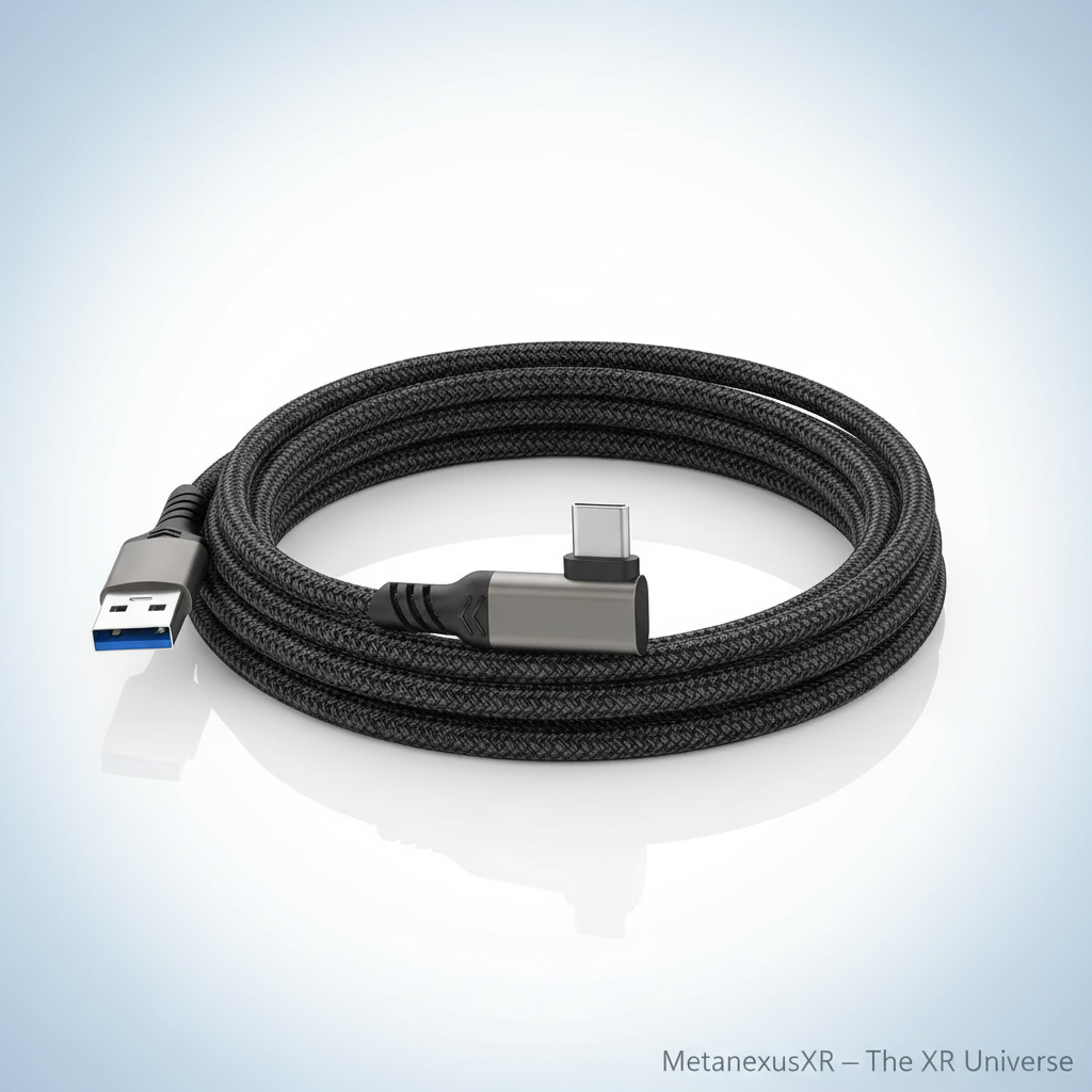 VR cable 3m USB 3.2 Gen2 fast charging 10Gbps, SKU 662802099A — Metanexus XR