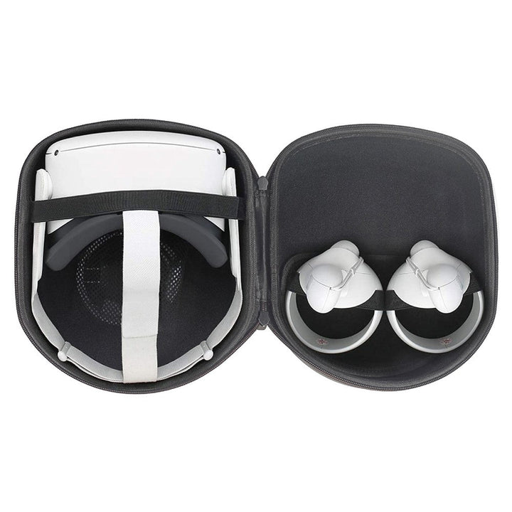 Storage Bag + Face Mask + Lens Protective Cover + Silicone Handle Cover Set for Oculus Quest 2 Metanexus XR