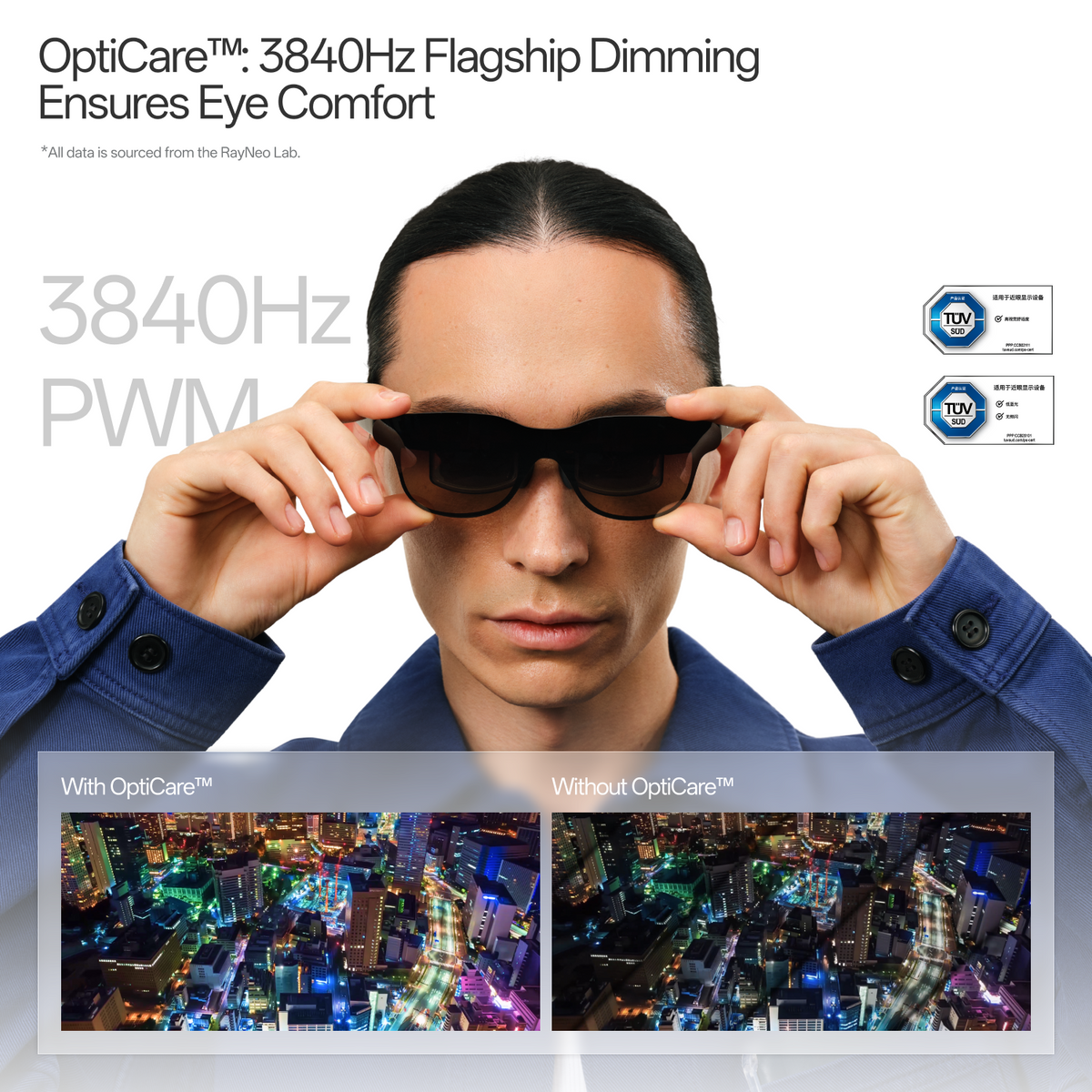 Lightweight AR Glasses – 68 g, 201" Screen, 46° FOV, 3DoF and Spatial Audio – lightweight ar glasses – photo 9 of 12