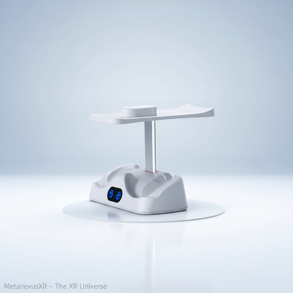 DOBE TP5-2515 PS VR2 charging base - front view, SKU 680701327A