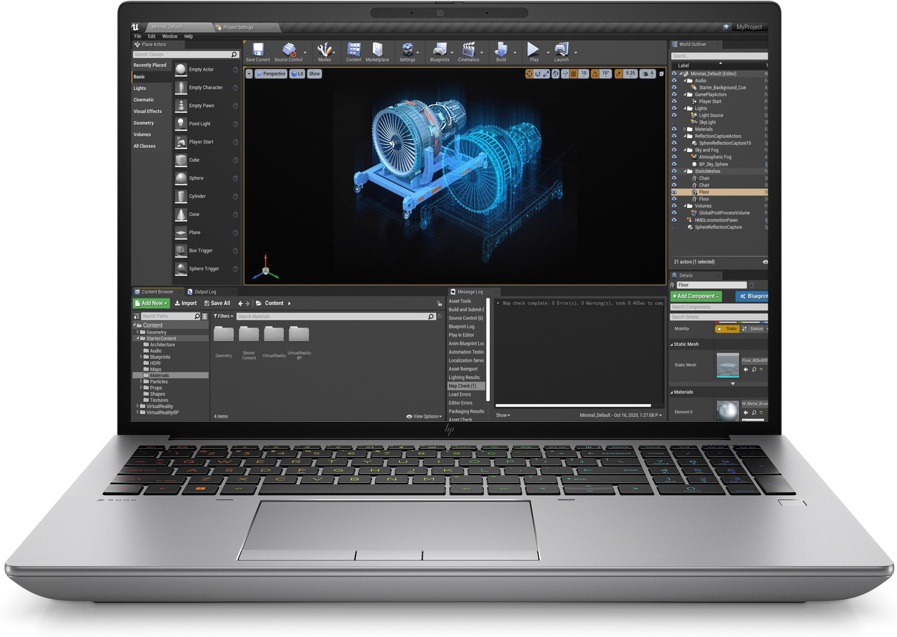 Mobile Workstation for Pro VR – i9-13950HX, RTX 4000 Ada 12 GB, 64 GB – RTX 4000 Ada VR mobile workstation – photo 1 of 8