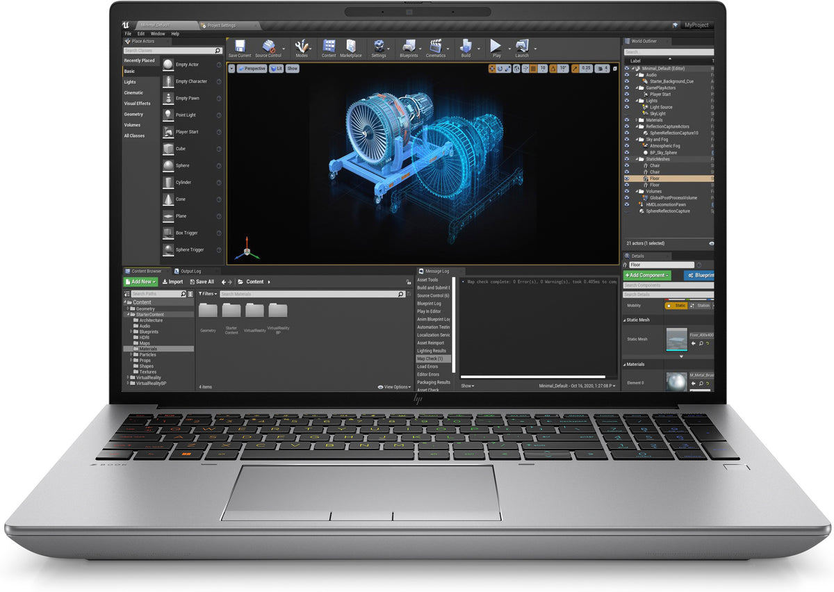 Mobile Workstation for Pro VR – i9-13950HX, RTX 4000 Ada 12 GB, 64 GB – RTX 4000 Ada VR mobile workstation – photo 1 of 8