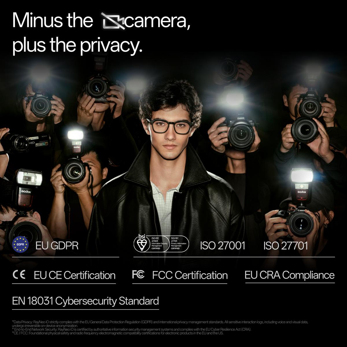 Teleprompter Glasses – 33 g Camera-Free AI Glasses with Invisible Display – teleprompter glasses – photo 8 of 16