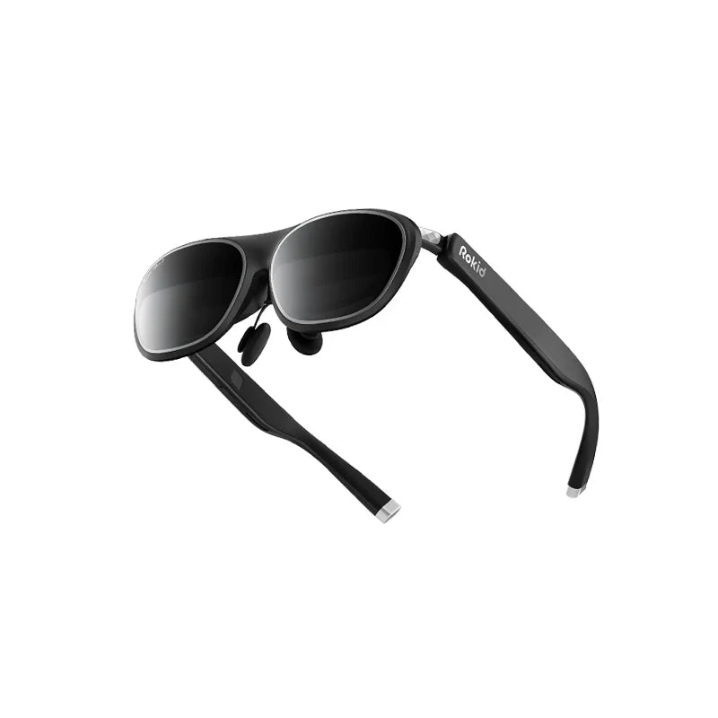 Rokid Max 2 AR Glasses Black 215" Micro-OLED Display Immersive Wearable Display for Gaming & Entertainment Metanexus XR
