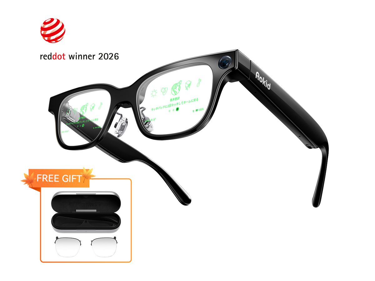 Smart Glasses with Display – Micro LED Waveguide, 1,500 Nits, 12 MP Camera, AI – smart glasses with display – photo 1 of 15