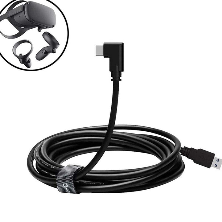 VR Link Cable for Oculus Quest 2 Quest 1 VR Headset USB 3.2 Gen 1 High Speed Data Charging Cord Metanexus XR