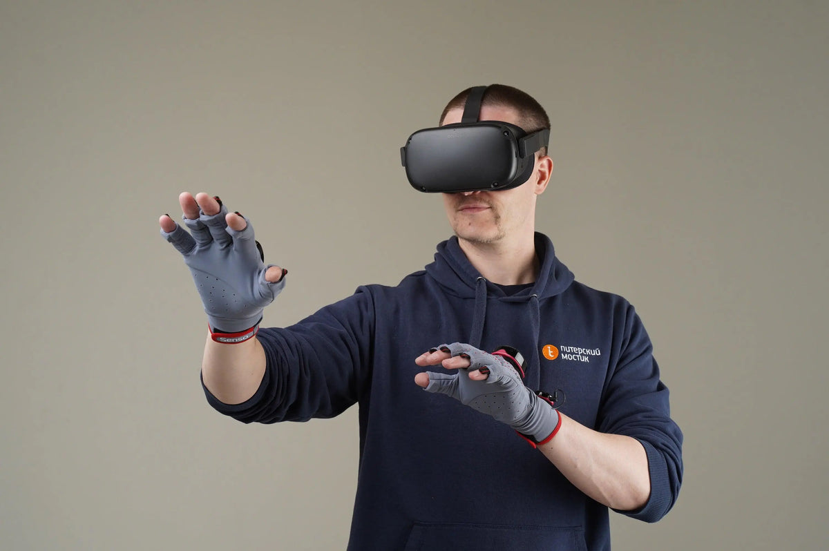 MetaNexusXR's Senso Gloves VR Glove DK3 with bHaptics: sleek haptic feedback for immersive XR experiences. | MetaNexusXR