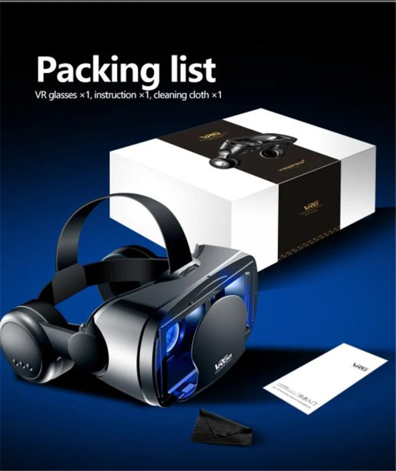 MetaNexusXR VR headset paired with smartphone casting widescreen gamepad-ready display | MetaNexusXR