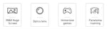 Wireless Virtual Reality Glasses IMAX Huge Screen 3D Glasses Google Cardboard Box VR Headset for 4.7-7.2" Phone,Support Gamepad Metanexus XR