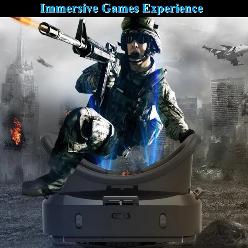 MetaNexusXR G10 IMAX VR headset with joystick, compatible with smartphones 4.7-7 inches. | MetaNexusXR