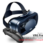 Virtual Reality VR Glasses IMAX Huge Screen HD 3D Glasses Google Cardboard Box VR Headset Helmet for 5-7" Phone,Support Gamepad Metanexus XR