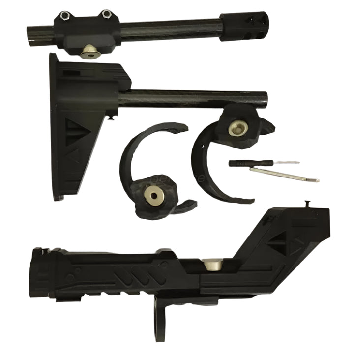 Shooting Bracket Game Stable Shooting Game Grip With Strap Magnetic Gun Stock Controller Holder for Oculus Quest 2 VR Metanexus XR