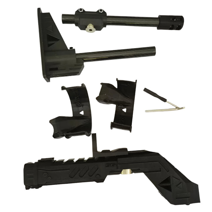 Shooting Bracket Game Stable Shooting Game Grip With Strap Magnetic Gun Stock Controller Holder for Oculus Quest 2 VR Metanexus XR
