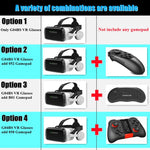 Wireless Virtual Reality Glasses IMAX Huge Screen 3D Glasses Google Cardboard Box VR Headset for 4.7-7.2" Phone,Support Gamepad Metanexus XR