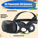 MetaNexusXR VR headset with phone slot, supporting HD 3D IMAX and joystick for immersive experiences. | MetaNexusXR