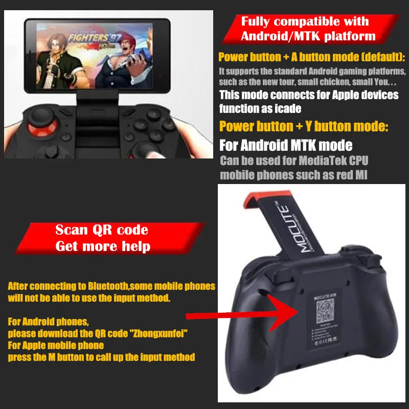 Wireless Virtual Reality Glasses IMAX Huge Screen 3D Glasses Google Cardboard Box VR Headset for 4.7-7.2" Phone,Support Gamepad Metanexus XR