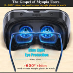 MetaNexusXR VR headset shows a virtual IMAX screen with a phone in a simulated cinema environment. | MetaNexusXR