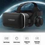 MetaNexusXR VR headset with IMAX 3D glasses and X3 game joystick, designed for 4.5-6.5" phones. | MetaNexusXR