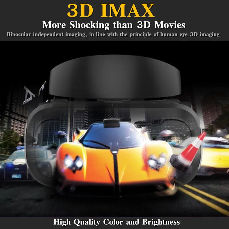 MetaNexusXR headset shows a 3D movie on a massive IMAX screen. | MetaNexusXR