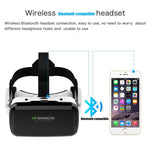 Wireless Virtual Reality Glasses IMAX Huge Screen 3D Glasses Google Cardboard Box VR Headset for 4.7-7.2" Phone,Support Gamepad Metanexus XR