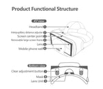 MetaNexusXR VR headset: immersive HD 3D visuals for 5-7" phones, gamepad compatible. | MetaNexusXR