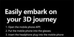 Black MetaNexusXR VR headset with adjustable straps holding 5-7 inch smartphone and matching Bluetooth gamepad | MetaNexusXR