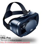 Virtual Reality VR Glasses IMAX Huge Screen HD 3D Glasses Google Cardboard Box VR Headset Helmet for 5-7" Phone,Support Gamepad Metanexus XR
