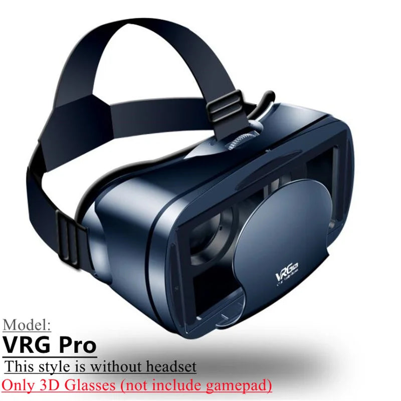 Virtual Reality VR Glasses IMAX Huge Screen HD 3D Glasses Google Cardboard Box VR Headset Helmet for 5-7" Phone,Support Gamepad Metanexus XR