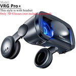 Virtual Reality VR Glasses IMAX Huge Screen HD 3D Glasses Google Cardboard Box VR Headset Helmet for 5-7" Phone,Support Gamepad Metanexus XR