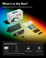 Display Glasses – 1,200-Nit Tandem Micro-OLED, 201" Screen, Dual TÜV – display glasses – photo 10 of 14